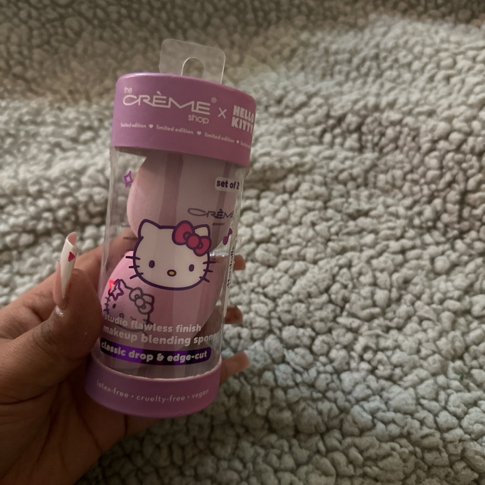 Hello Kitty Makeup Blending Sponge Set - Pink
